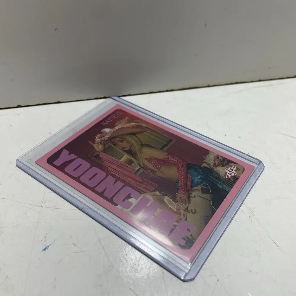 Katseye Wild Trading Card Yoonchae Holo Refractor 332/400 Limited Edition